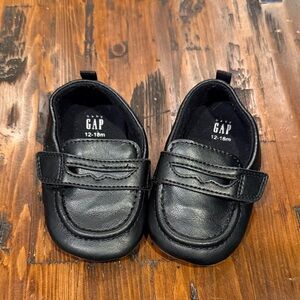 Baby GAP Black Loafer Baby Shoes